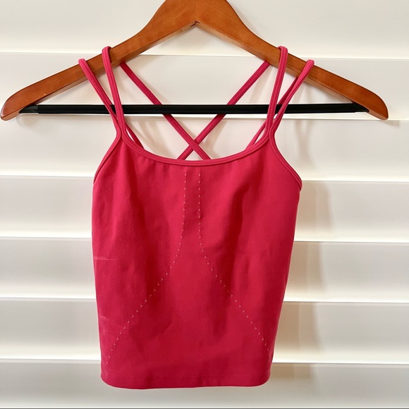 Dion Lee x Carbon38 seamless mesh contrast workout tank - Picture 4 of 8